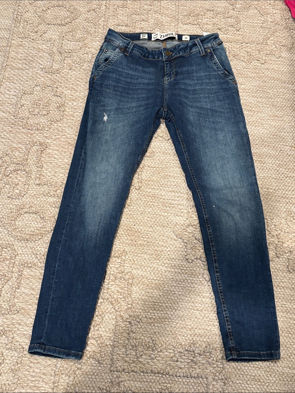 Zara Dark Blue Skinny Jeans for Women